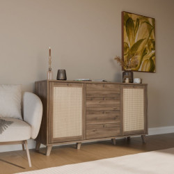 Szeroka komoda 160 cm Glenkeen GLKK232 | Meble Forte