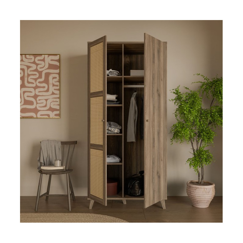 Szafa na ubrania GLKS822L – wygodna organizacja garderoby