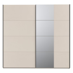 Szafa przesuwna 220 cm Ingalill – funkcjonalne przechowywanie