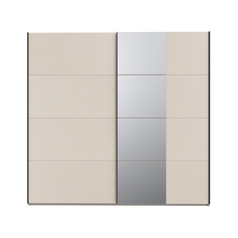 Szafa przesuwna 220 cm Ingalill – funkcjonalne przechowywanie