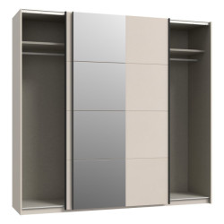 Szafa przesuwna 220 cm Ingalill – funkcjonalne przechowywanie