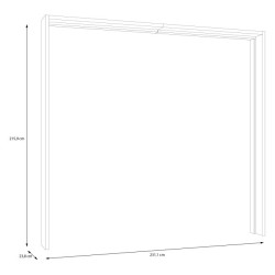 Listwa okalająca Ingalill LUXZ02 – estetyczne wykończenie szafy