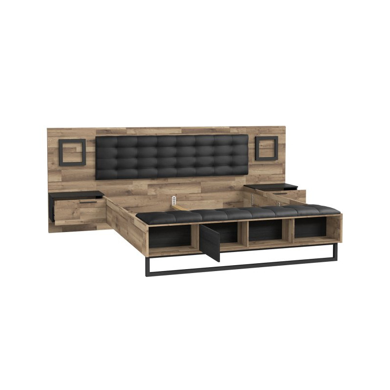 Jakobina JKBL1181B – łóżko 180x200 cm do nowoczesnej sypialni