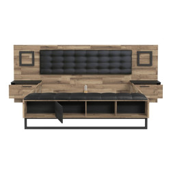 Jakobina JKBL1181B – łóżko 180x200 cm do nowoczesnej sypialni