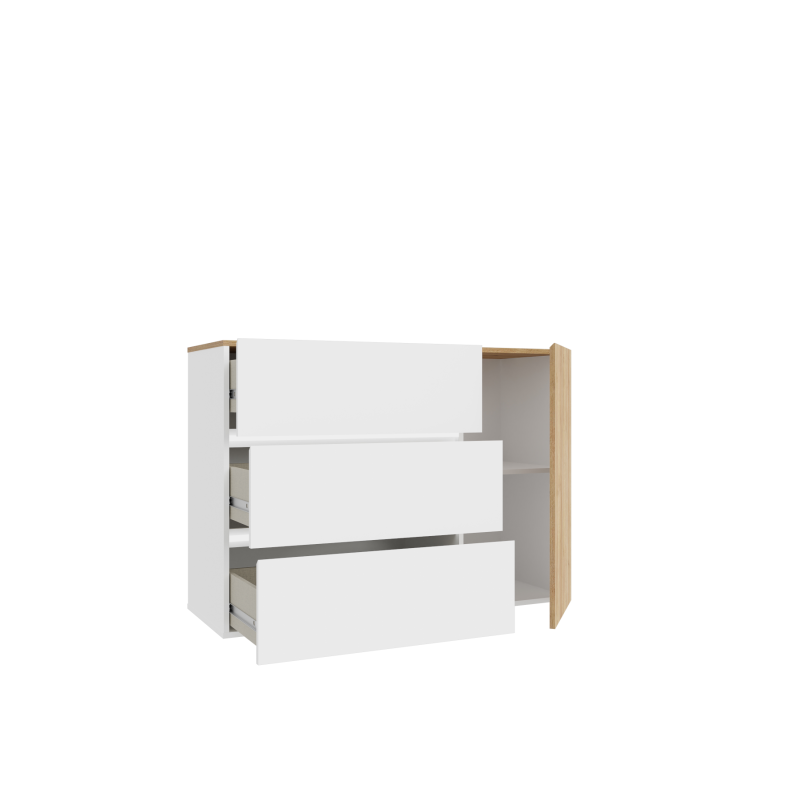 Komoda z oświetleniem Lenybelardo LNBK222B | Meble Forte