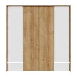 Szafa z oświetleniem 205 cm Lenybelardo LNBS3411B