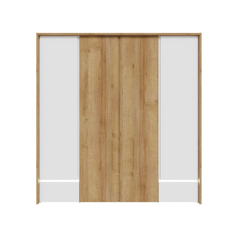 Szafa z oświetleniem 205 cm Lenybelardo LNBS3411B