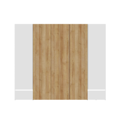 Szafa z oświetleniem 250 cm Lenybelardo Meble Forte