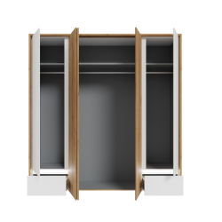 Szafa z oświetleniem 250 cm Lenybelardo Meble Forte