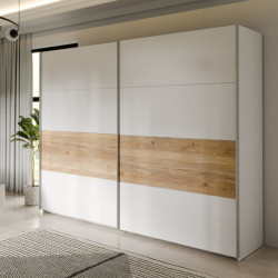 Szafa przesuwna 270 cm Mayacus – pojemna garderoba