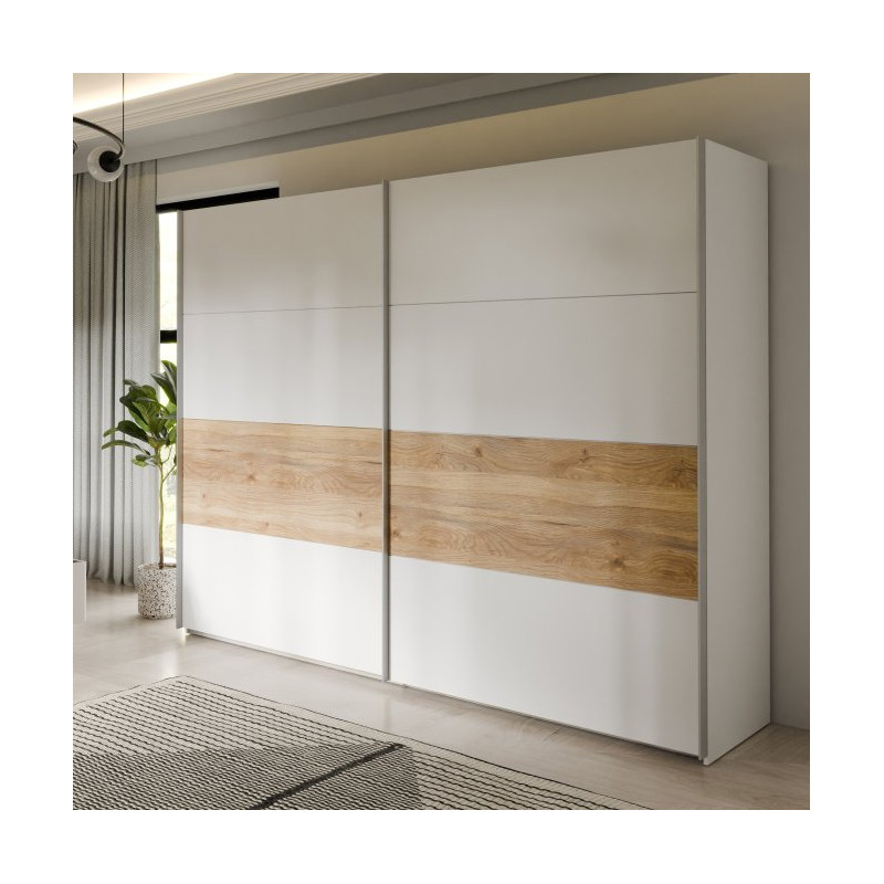 Szafa przesuwna 270 cm Mayacus – pojemna garderoba
