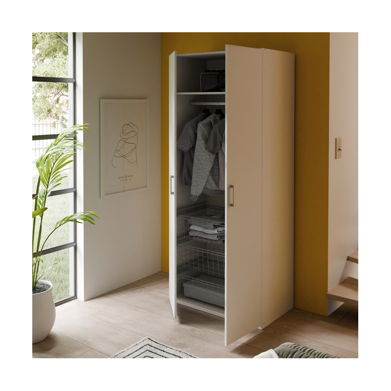 Szafa 2-drzwiowa 90 cm Econobox 2 – praktyczne przechowywanie