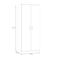 Szafa 2-drzwiowa 90 cm Econobox 2 – praktyczne przechowywanie