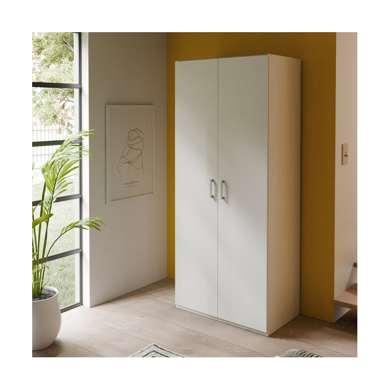 Szafa 2-drzwiowa 90 cm Econobox 2 – praktyczne przechowywanie