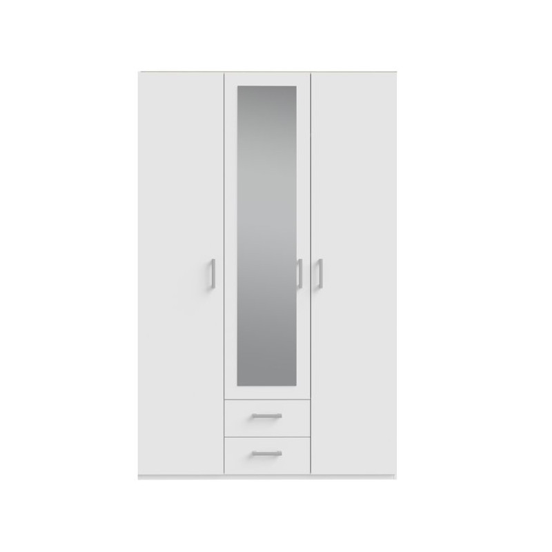 Econobox 2 ECBS931 – biała szafa z lustrem do codziennego użytku