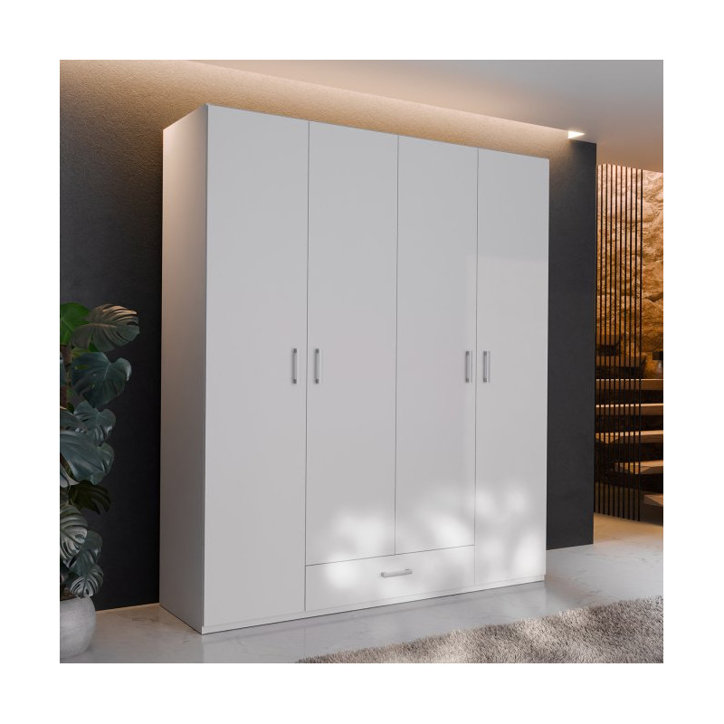 Econobox 2 ECBS941 – duża szafa 180 cm biały