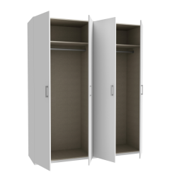 Econobox 2 ECBS945 – biała szafa otwierana 180 cm