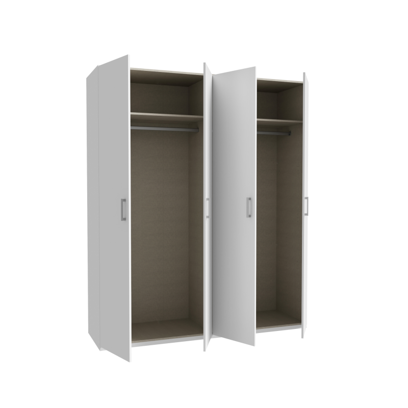 Econobox 2 ECBS945 – biała szafa otwierana 180 cm