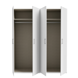 Econobox 2 ECBS945 – biała szafa otwierana 180 cm