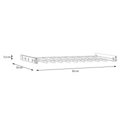Econobox 2 SHMC781 – wieszak do spodni 82 cm