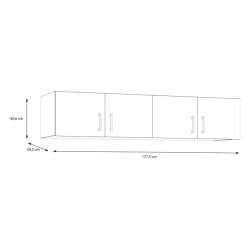 Econobox 2 ECBN041 – biała nadstawka, która wykorzystuje przestrzeń