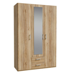 Szafa ECBS931 z lustrem dąb mauvella do codziennego użytku