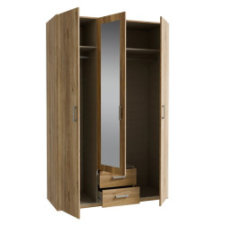 Szafa ECBS931 z lustrem dąb mauvella do codziennego użytku