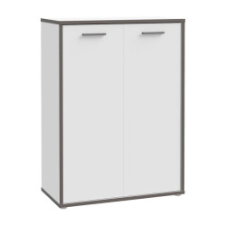 Szafka 2D Keflavik KFLK321-J53 Biały/Grafit Meble Forte