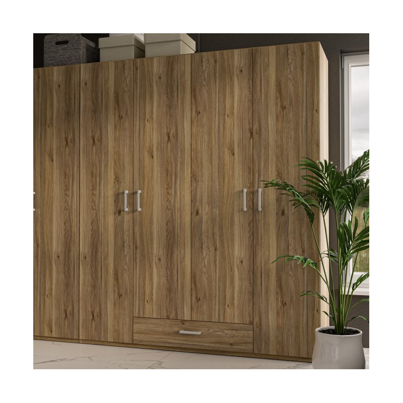 Econobox 2 ECBS941 – duża szafa 180 cm dąb mauvella