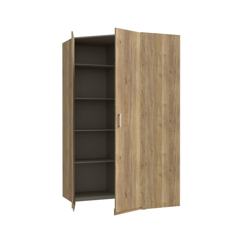 Econobox 2 ECBS924 – duża szafa narożna 120x120 cm dąb mauvella