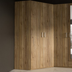 Econobox 2 ECBS924 – duża szafa narożna 120x120 cm dąb mauvella