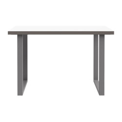 Biurko 120x75 Keflavik KFLB211-120-940 Biały/Grafit Meble Forte