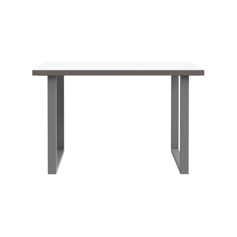 Biurko 120x75 Keflavik KFLB211-120-940 Biały/Grafit Meble Forte