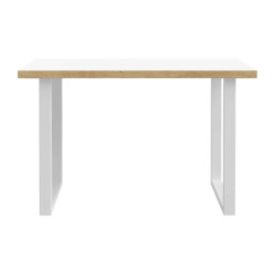 Biurko 120x75 Keflavik KFLB211-M897 Biały/Dąb Artisan Meble Forte