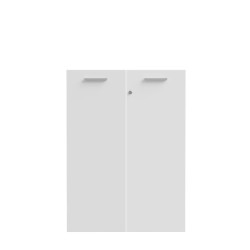 Komplet drzwi z zamkiem Keflavik KFLF321-120A Biały Meble Forte