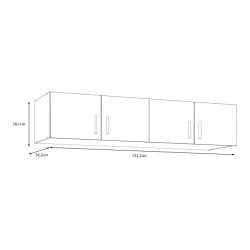 Econobox 2 ECBN041 – nadstawka dąb mauvella