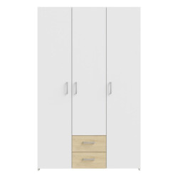 Szafa Econobox 2 ECBS832 120 cm | biały/dąb puccini