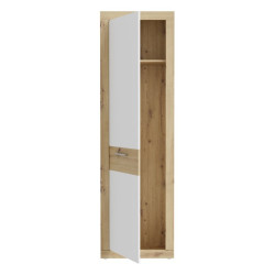 Szafa 60 cm Baccio biały/dąb artisan | kompaktowa i stylowa