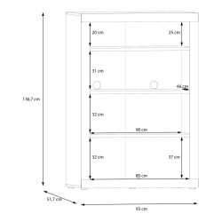 Szafka 90 cm Baccio BCCS321 – praktyczny mebel do każdego wnętrza