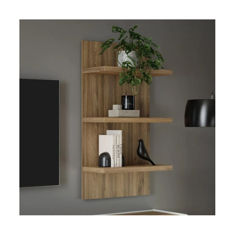 Półka pionowa 60cm LewisvilleLWSB01-D116 Dąb Valencia Meble Forte