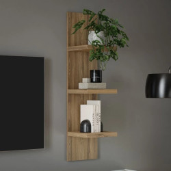 Półka pionowa 30cm Lewisville LWSB03-D116 Dąb Valencia Meble Forte