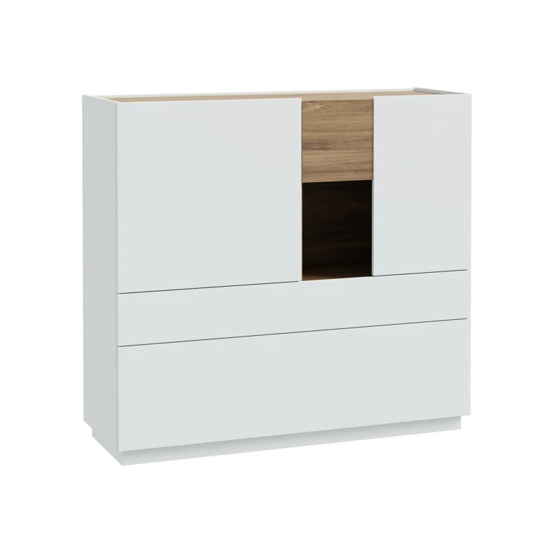 Komoda 120 cm LEWISVILLE – styl modern scandi Domowanie