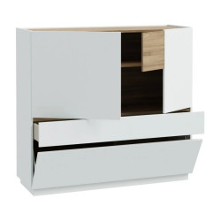 Komoda 120 cm LEWISVILLE – styl modern scandi Domowanie