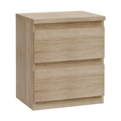 Szafka nocna Edmore dąb sonoma – mały format, duża wygoda
