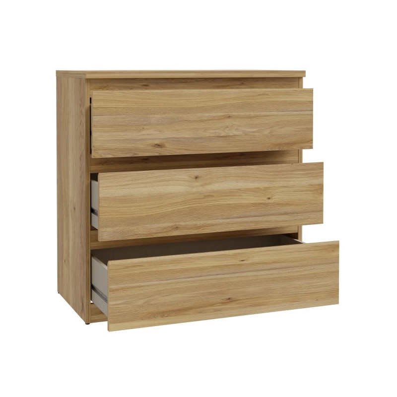 Komoda Edmore EMOK211 dąb mauvella – praktyczna i kompaktowa
