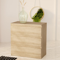 Komoda Edmore EMOK211 dąb sonoma – praktyczna i kompaktowa