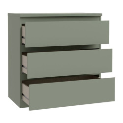 Komoda Edmore EMOK211 szałwiowa zieleń – praktyczna i kompaktowa