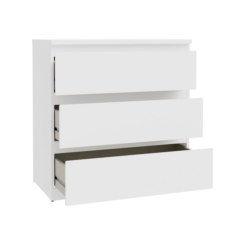 Biała komoda Edmore EMOK211 – praktyczna i kompaktowa