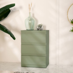 Wąska komoda Edmore EMOK111 szałwiowa zieleń | Meble Forte