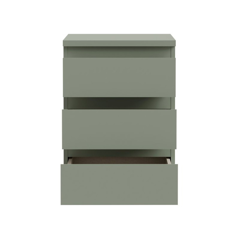 Wąska komoda Edmore EMOK111 szałwiowa zieleń | Meble Forte